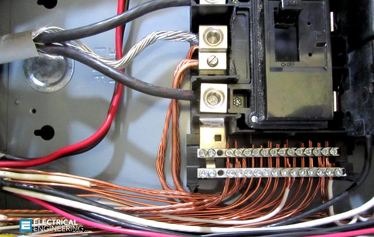 Real-life photograph illustrating a grounded circuit